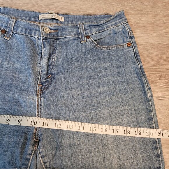 Levi's Jeans 14 S Perfectly Slimming 512 Bootcut High Rise Medium Light Wash - Picture 8 of 12